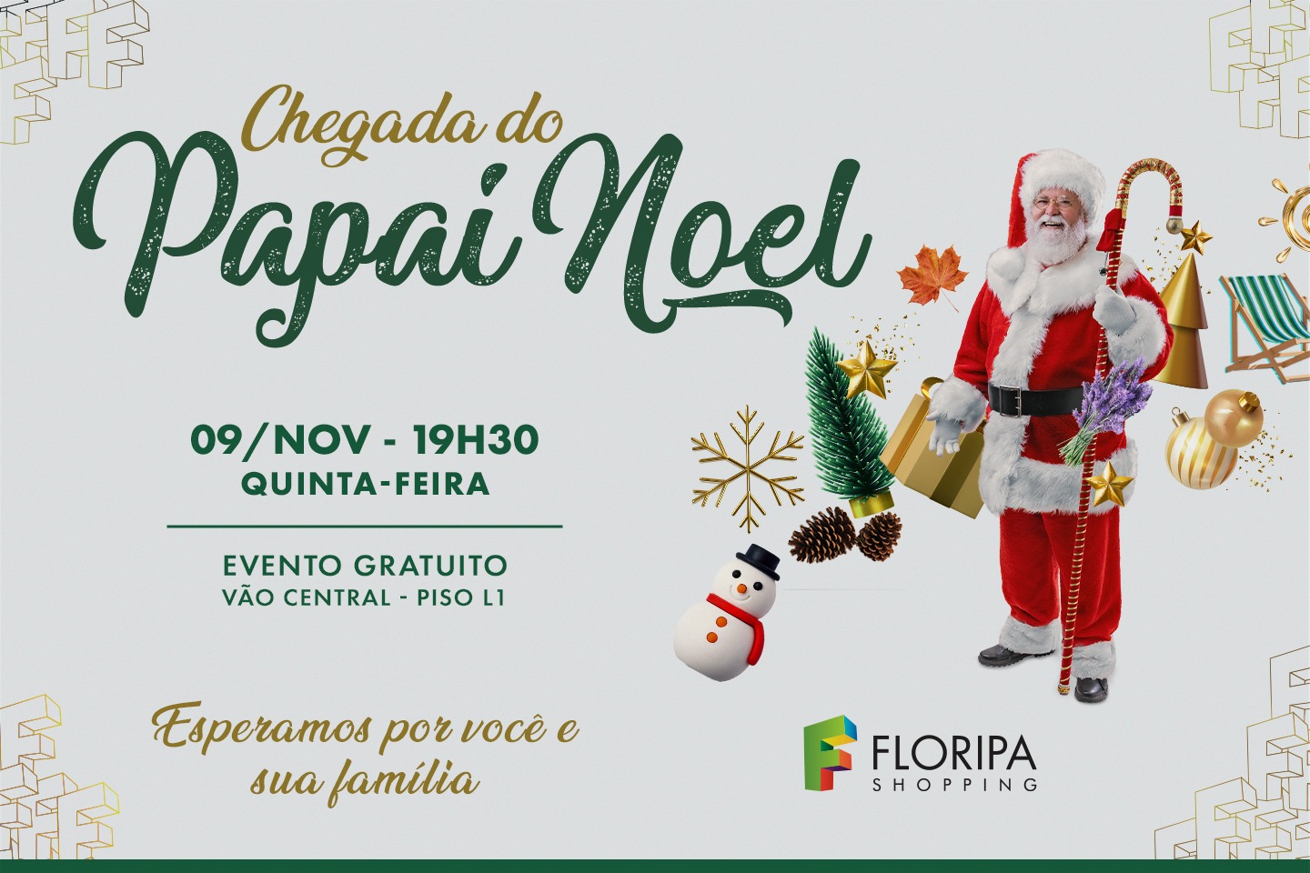 Onde está o Papai Noel?