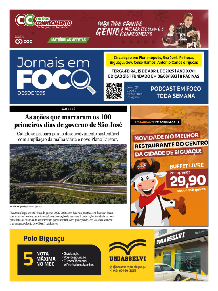 As ações que marcaram os 100 primeiros dias de governo de São José
