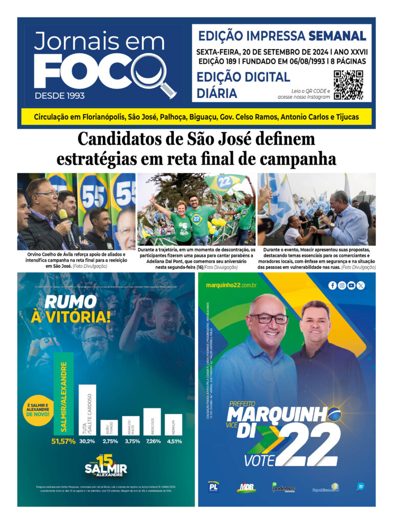 Candidatos de São José definem estratégias em reta final de campanha