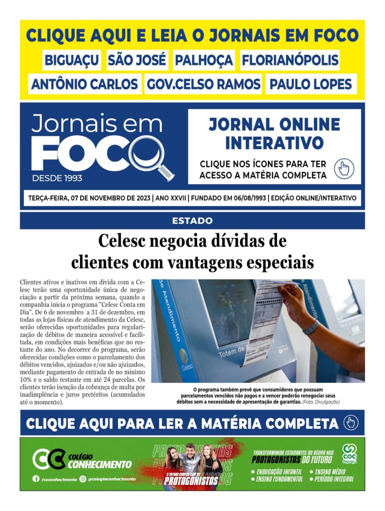 Celesc negocia dívidas de clientes com vantagens especiais