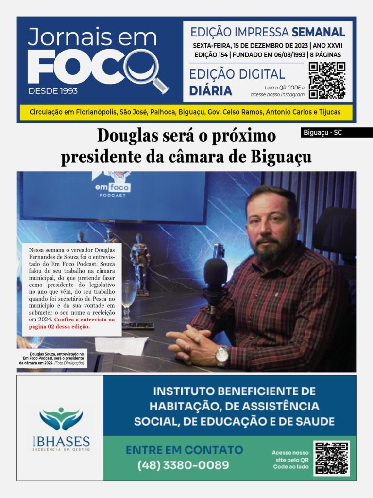 Douglas será o próximo presidente da câmara de Biguaçu