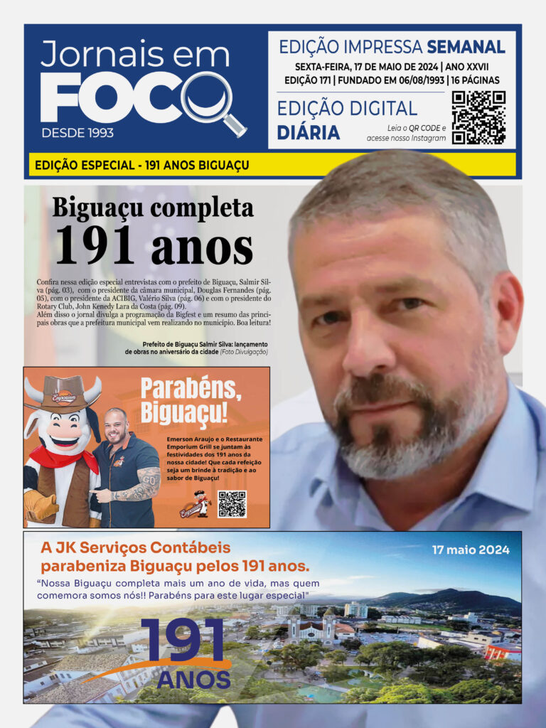Edição Especial - Biguaçu completa 191 anos