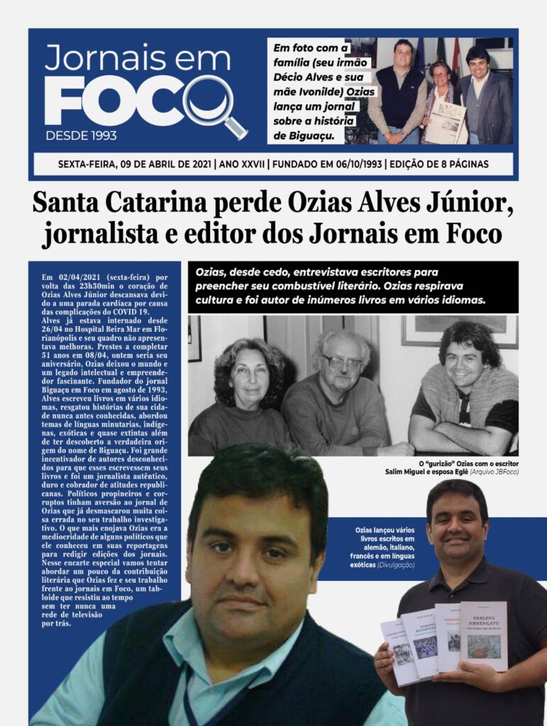 Edição especial - Ozias Alves Jr