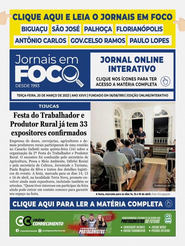 Festa do trabalhador e produtor rural já tem 33 expositores confirmados