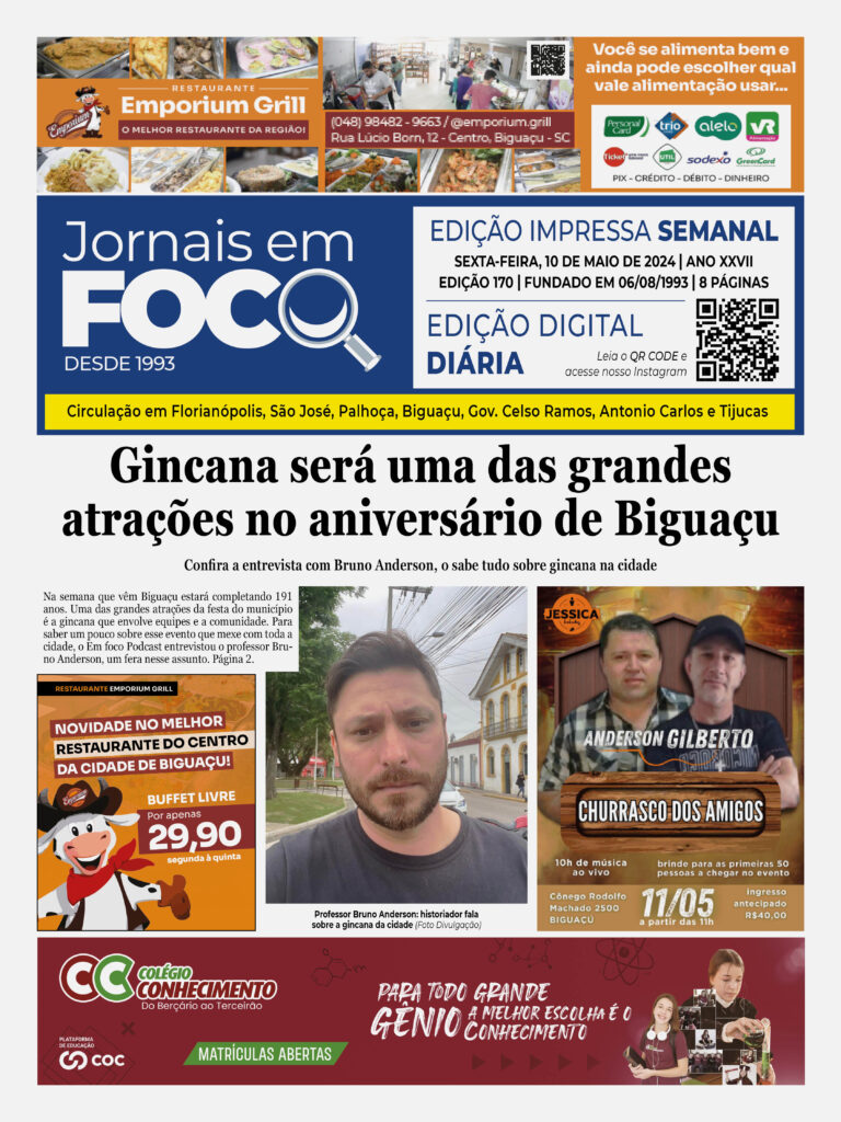 Gincana será uma das grandes atrações no aniversário de Biguaçu