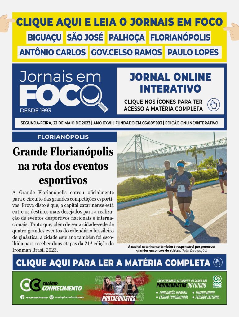 Grande Florianópolis na rota dos eventos esportivos