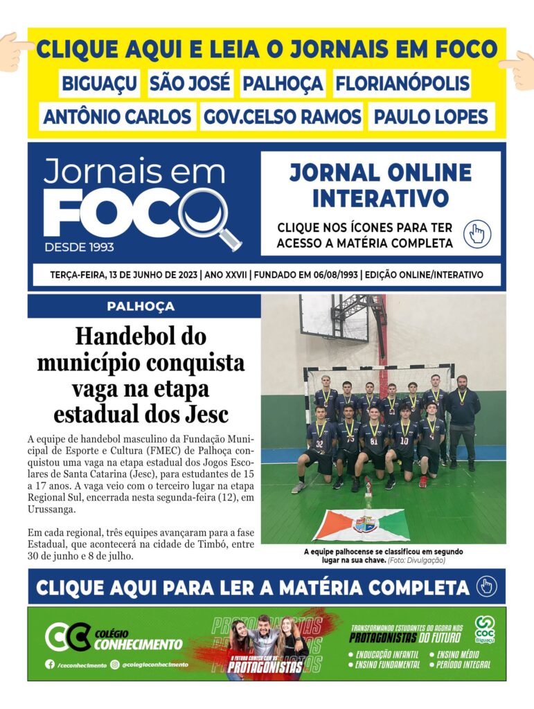 Handebol do município conquista vaga na etapa estadual dos Jesc