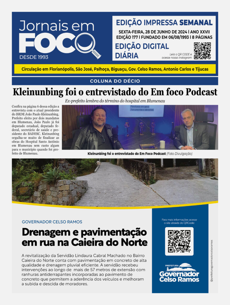 Kleinunbing foi o entrevistado do Em foco Podcast