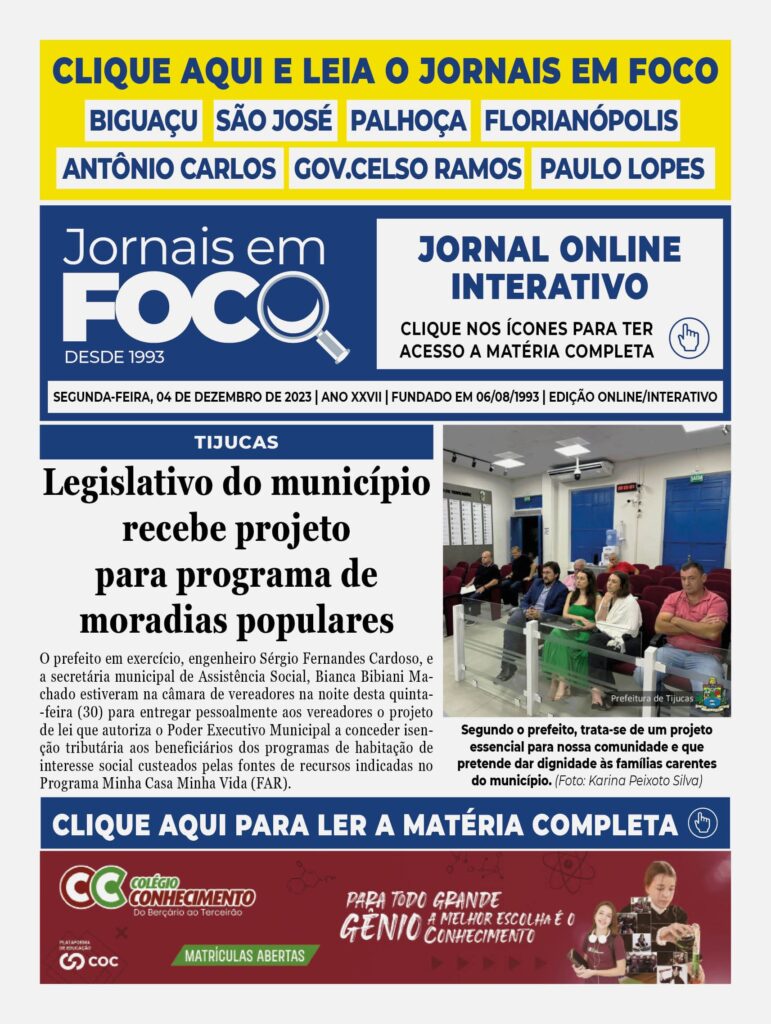 Legislativo do município recebe projeto para programa de moradias populares