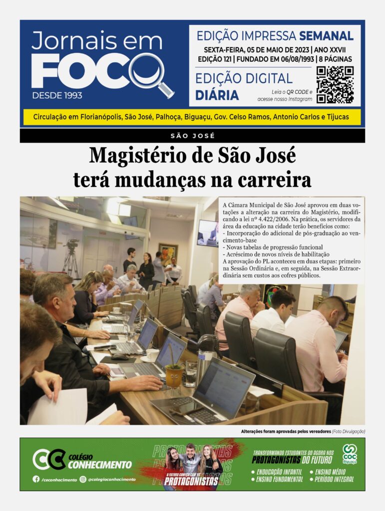 Magistério de São José terá mudanças na carreira