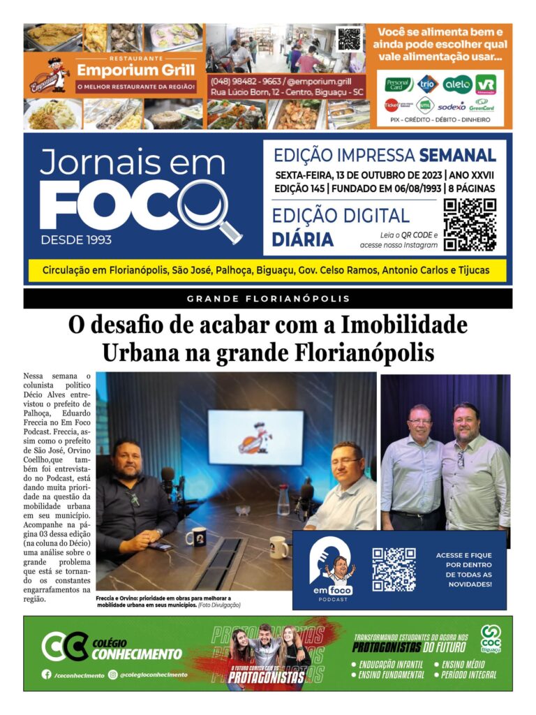 O desafio de acabar com a Imobilidade Urbana na grande Florianópolis