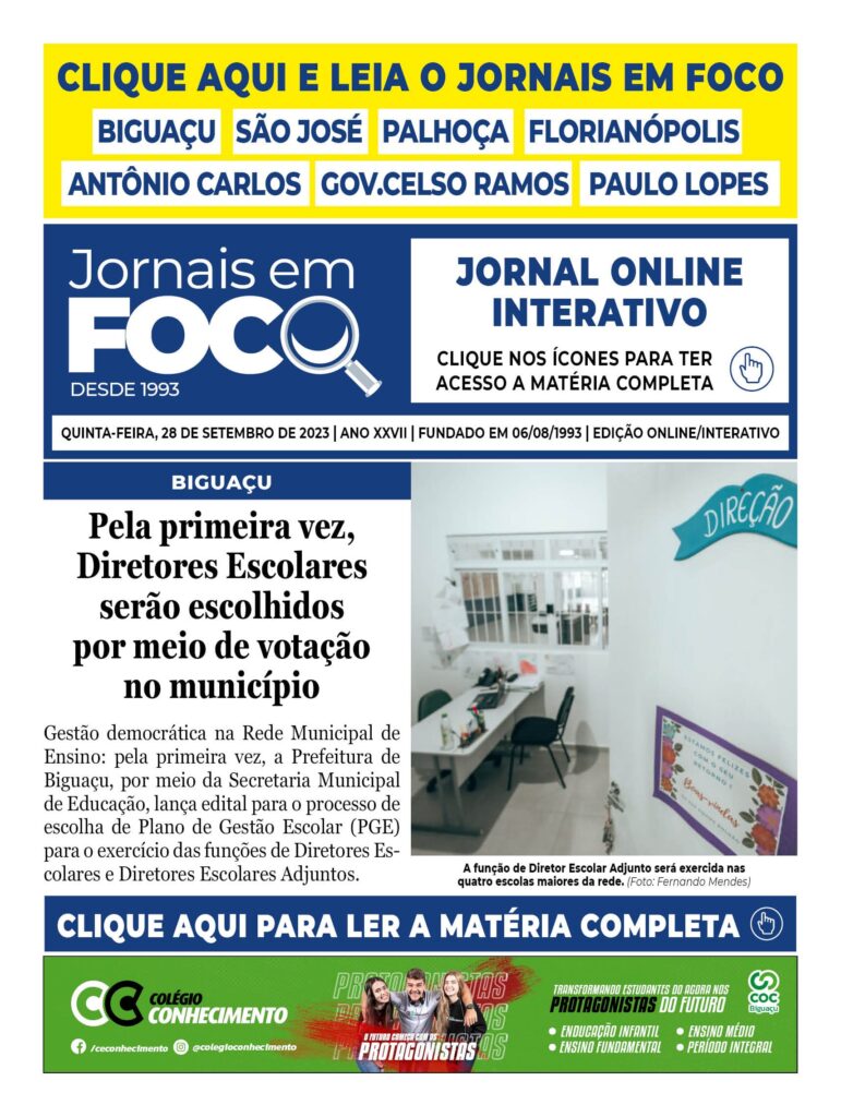 Pela primeira vez, Diretores Escolares serão escolhidos por meio de votação no município