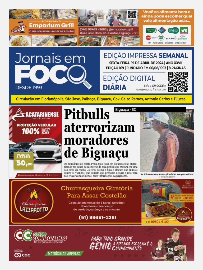 Pitbulls aterrorizam moradores de Biguaçu