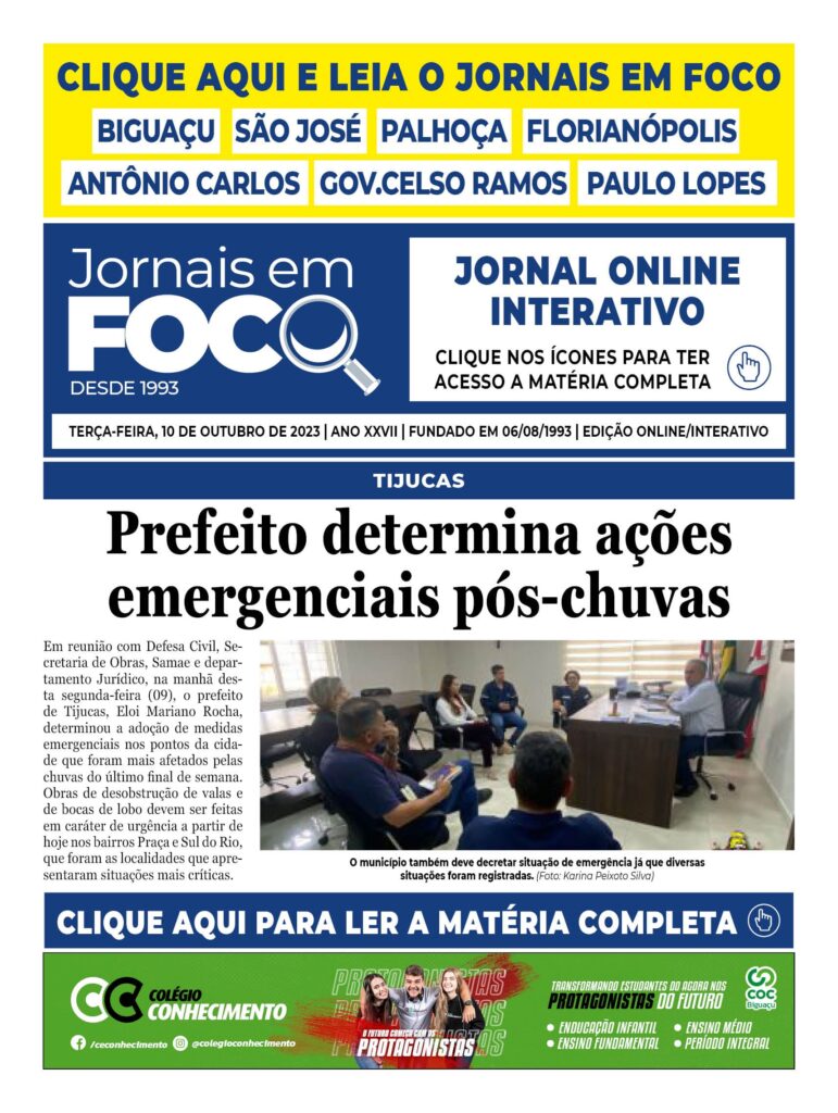 Prefeito determina ações emergenciais pós-chuvas