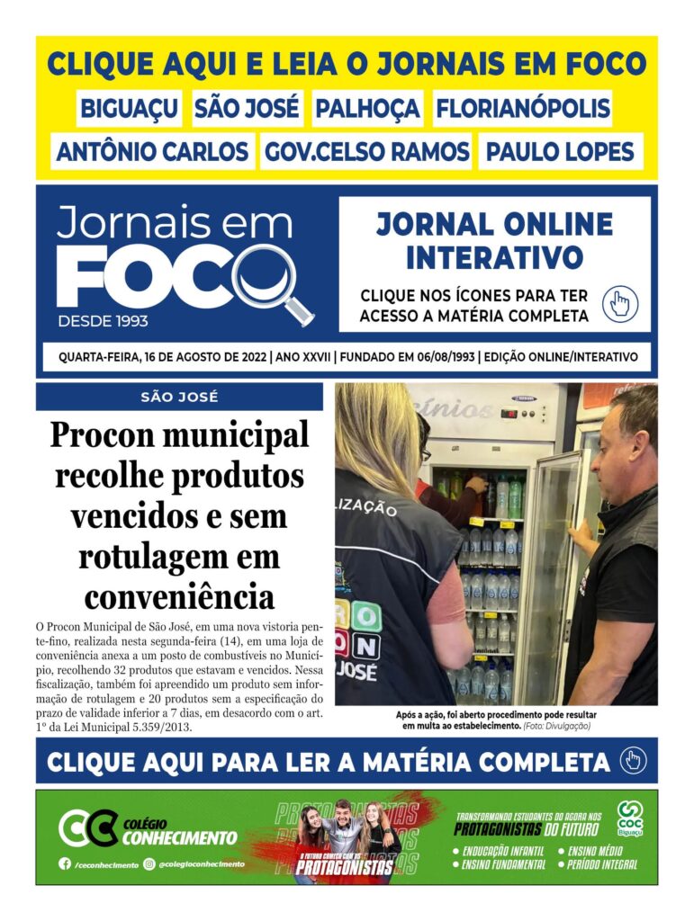Procon municipal recolhe produtos vencidos e sem rotulagem em conveniência