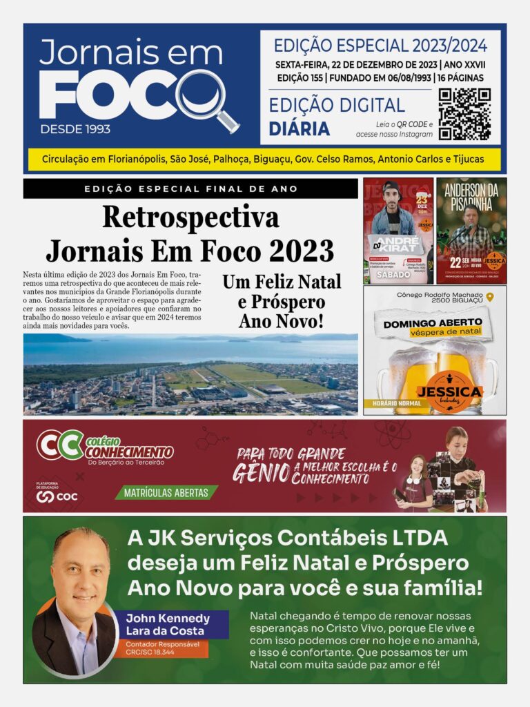 Retrospectiva Jornais Em Foco 2023