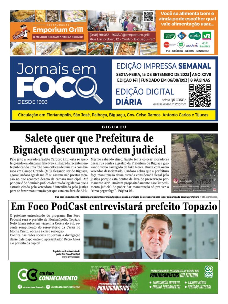 Salete quer que Prefeitura de Biguaçu descumpra ordem judicial