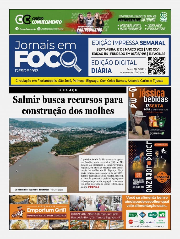 Salmir busca recursos para construção dos molhes