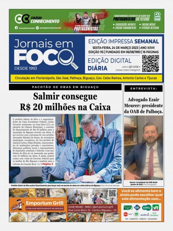 Salmir consegue 20 milhões na caixa