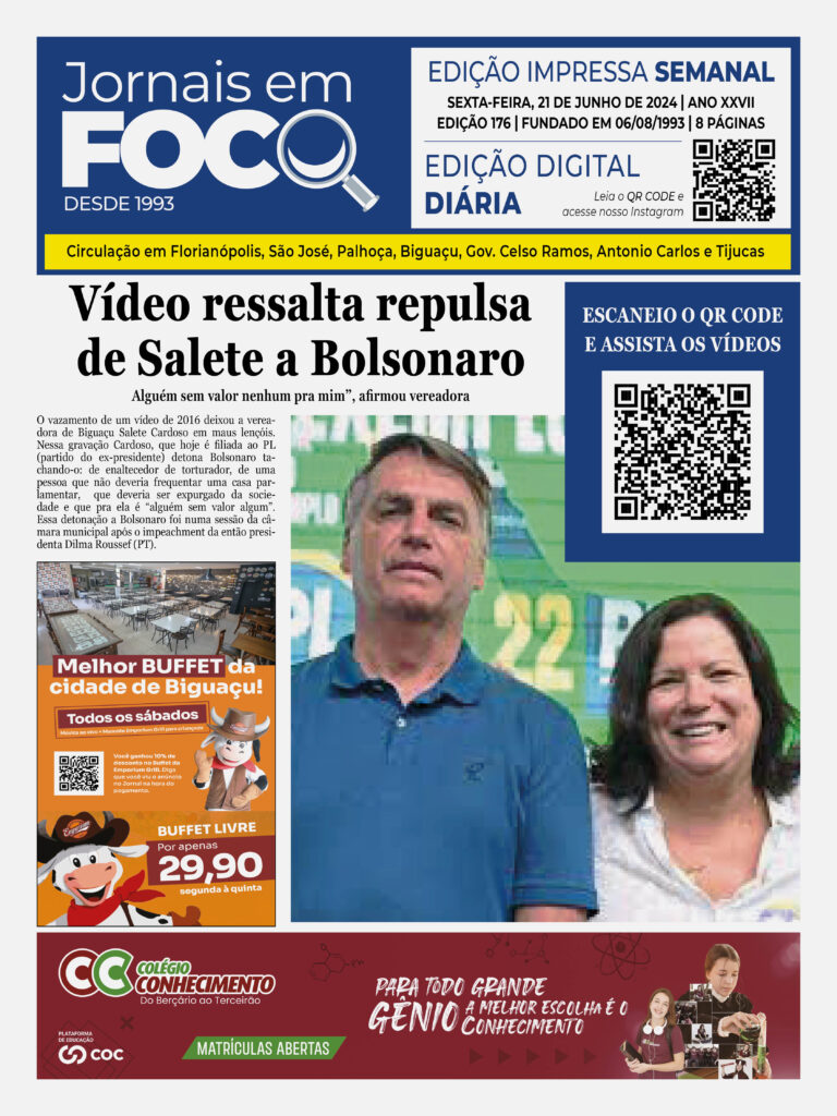 Vídeo ressalta repulsa de Salete a Bolsonaro